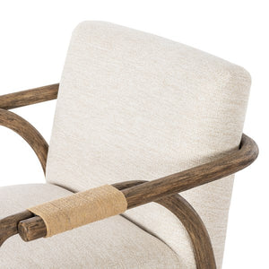 Rosie Dining Armchair-San Remo Oat
