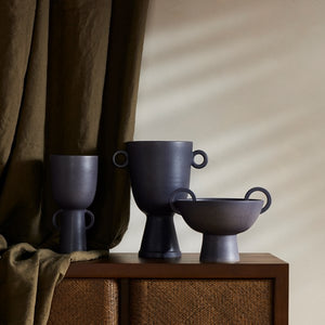 Anillo Bowl-Matte Black Ceramic