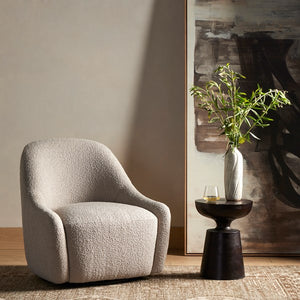 Levi Swivel Chair-Knoll Sand