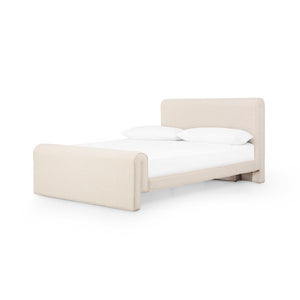 Mitchell Bed-Thames Cream-King