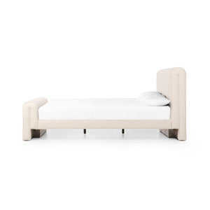 Mitchell Bed-Thames Cream-Queen
