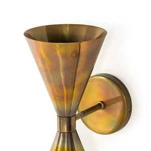 Clement Sconce-Burnt Brass