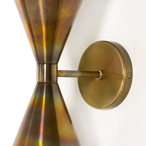 Clement Sconce-Burnt Brass