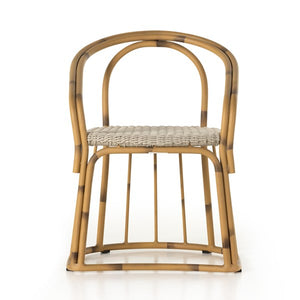 Vago Outdoor Dining Chair-Painted Rattan