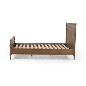 Toulouse Bed-Toasted Oak-Queen