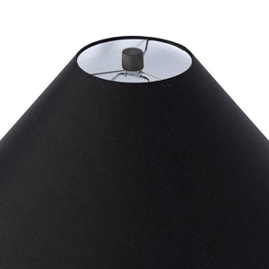 Muji Table Lamp-Textured Matte Black