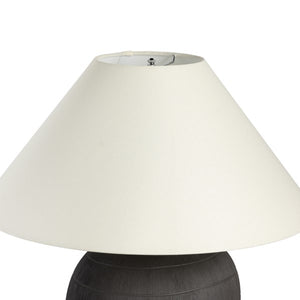 Muji Table Lamp-Textured Matte Black