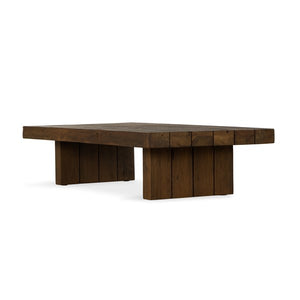 Encino Outdoor Coffee Table-Brown