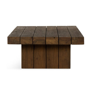 Encino Outdoor Coffee Table-Brown