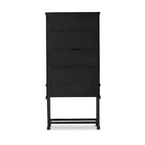 Driskel Cabinet-Dark Anthracite