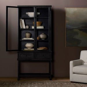Driskel Cabinet-Dark Anthracite