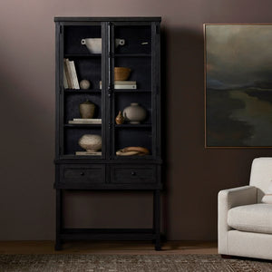 Driskel Cabinet-Dark Anthracite