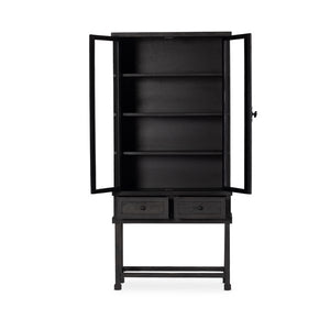 Driskel Cabinet-Dark Anthracite