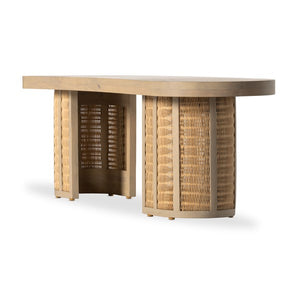 Lucinda Accent Bench-Natural Mango
