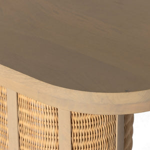 Lucinda Accent Bench-Natural Mango