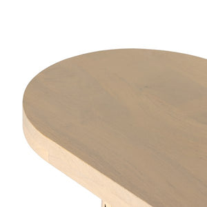 Lucinda Accent Bench-Natural Mango