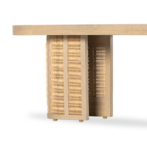 Lucinda Accent Bench-Natural Mango