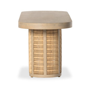 Lucinda Accent Bench-Natural Mango