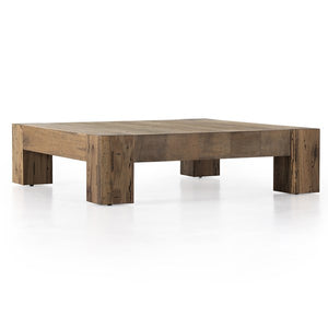 Abaso Coffee Table-Rustic Wormwood Oak