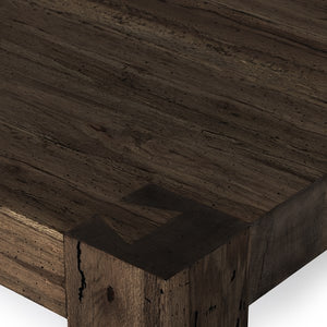Abaso Coffee Table-Ebony Rustic