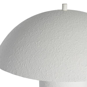 Santorini Table Lamp-Matte White Plaster