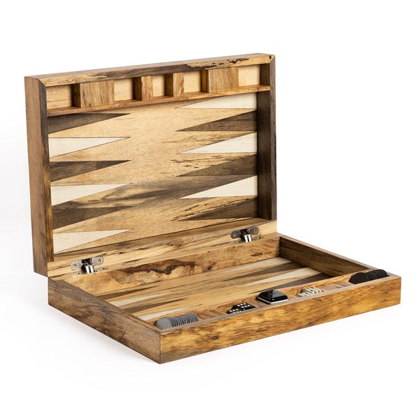 Backgammon-Spalted White