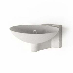 Santorini Sconce-Matte White Plaster