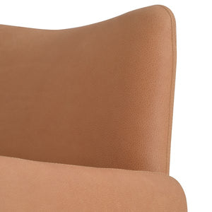 Monza Dining Armchair-Heritage Camel