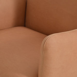 Monza Dining Armchair-Heritage Camel