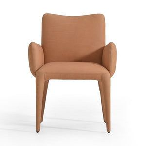 Monza Dining Armchair-Heritage Camel