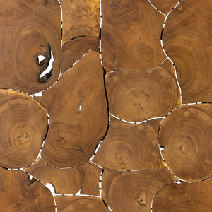 Tomlin Outdoor Coffee Table-Teak Root