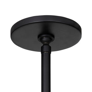 Cullen Linear Double Pendant-Black