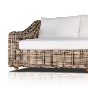 Messina Outdoor Sofa 106"-Natural