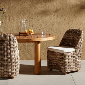 Messina Outdoor Dining Chair-Natural