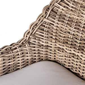 Messina Outdoor Dining Armchair-Natural