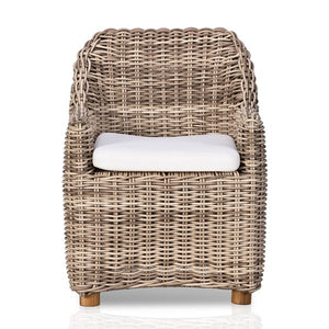 Messina Outdoor Dining Armchair-Natural
