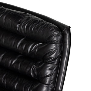 Malibu Arm Desk Chair-Rider Black
