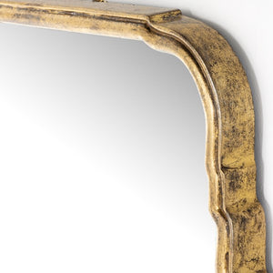 Loire Mirror-Antiqued Gold Leaf