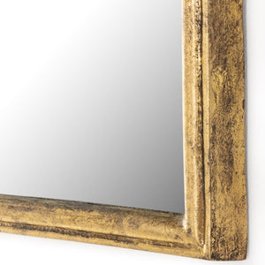 Loire Mirror-Antiqued Gold Leaf