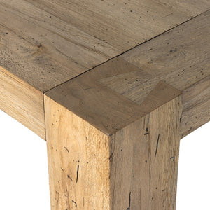 Abaso Dining Table 108"-Rustic Wormwood