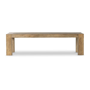 Abaso Dining Table 108"-Rustic Wormwood