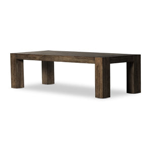Abaso Dining Table 108"-Ebony Rustic