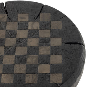 Chess Table-Carbonized Black