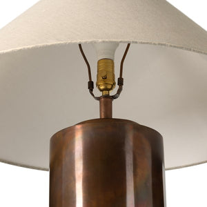 Seaton Floor Lamp-Iridescent Acid Wash