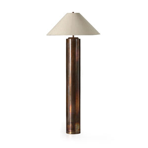 Seaton Floor Lamp-Iridescent Acid Wash