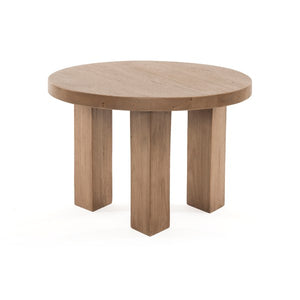 Mesa End Table-Light Brushed Parawood