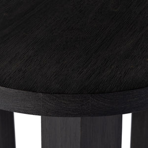 Mesa End Table-Ebony Parawood