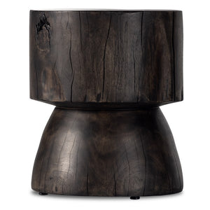 Tino End Table-Rubbed Black