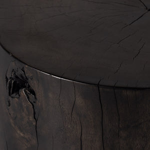 Tino End Table-Rubbed Black
