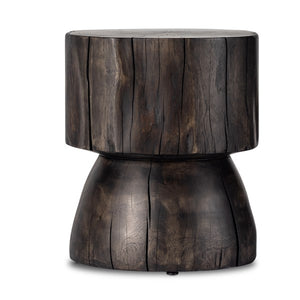 Tino End Table-Rubbed Black
